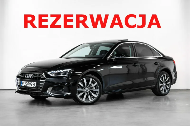 Audi A4 252KM, Quattro. Kamera cofania, Szyberdach, Oświetlenie Ambientowe. B9 (2015-)