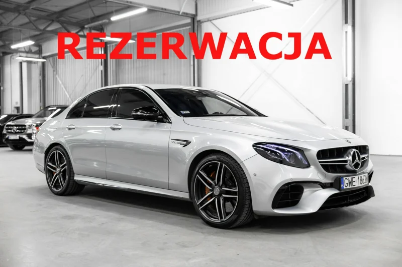 Mercedes E 63 AMG S 4Matic+. 612 KM. Ceramika. W pełni bezwypadkowy. WIDEOPREZENTACJA. W213 (2016-)