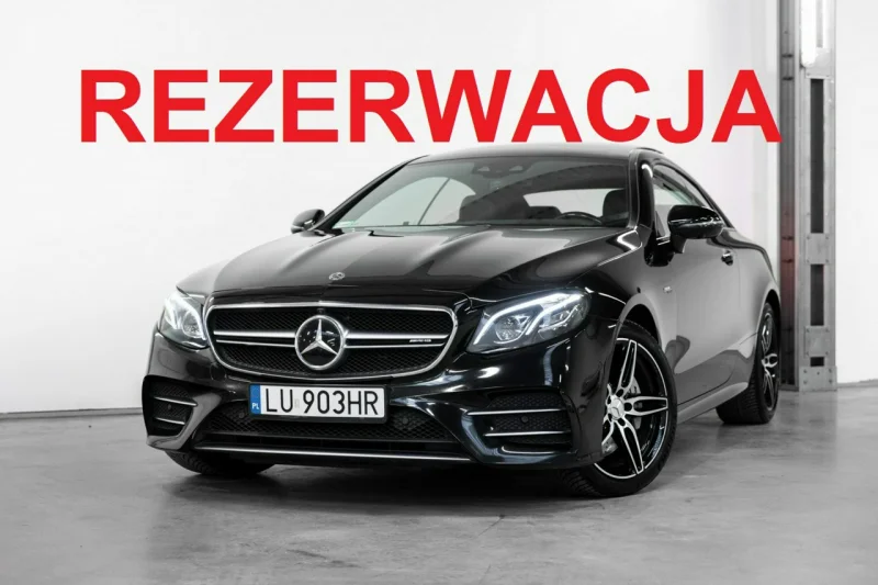 Mercedes E 53 AMG Coupe 4Matic+ 435 KM. Burmester High-End. Masaże. PEŁNE WYPOSAŻENIE. W213 (2016-)