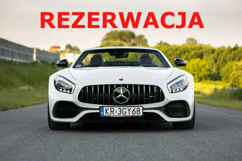 Mercedes AMG GT Roadster. 1 właściciel. Salon PL. Bezwypadkowy. Gwarancja do 08/2023.