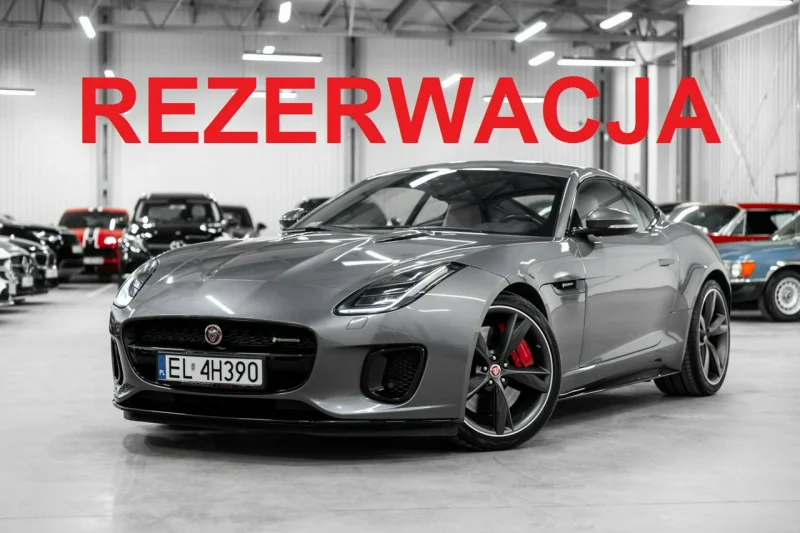 Jaguar F-Type 3.0 V6 S/C 380KM R-Dynamic RWD Auto. Salon PL. Bezwypadkowy. FV23%.