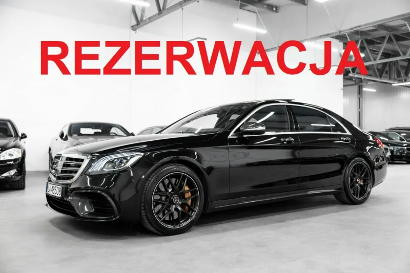 Mercedes S 63 AMG 4Matic+ Long 612KM. Burmester High-End. Pakiet AMG Karbon. Ceramika. W222 (2013-)