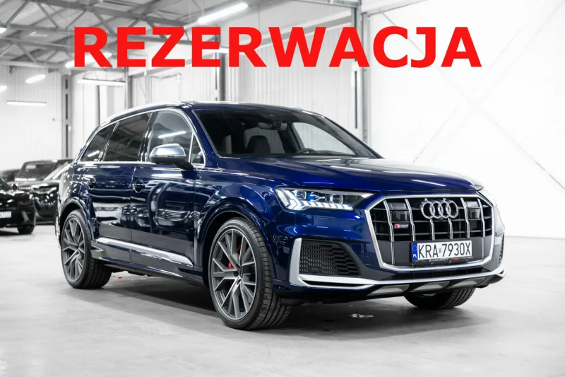 Audi SQ7 4.0 V8 Quattro 507KM. Samochód nowy. Gwarancja 2027! Wideoprezentacja.