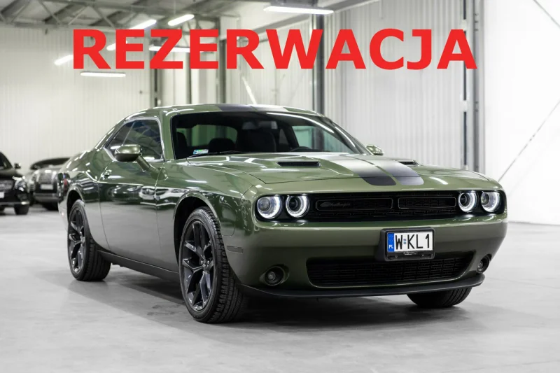 Dodge Challenger SXT BlackTop. Prawdziwie bezwypadkowy! F8 Green. WIDEOPREZENTACJA. III (2008-)