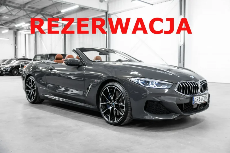 BMW 840 xDrive Cabrio. Salon PL. FV23%. Gwarancja 10.2023. WIDEOPREZENTACJA. G15 (2018-)