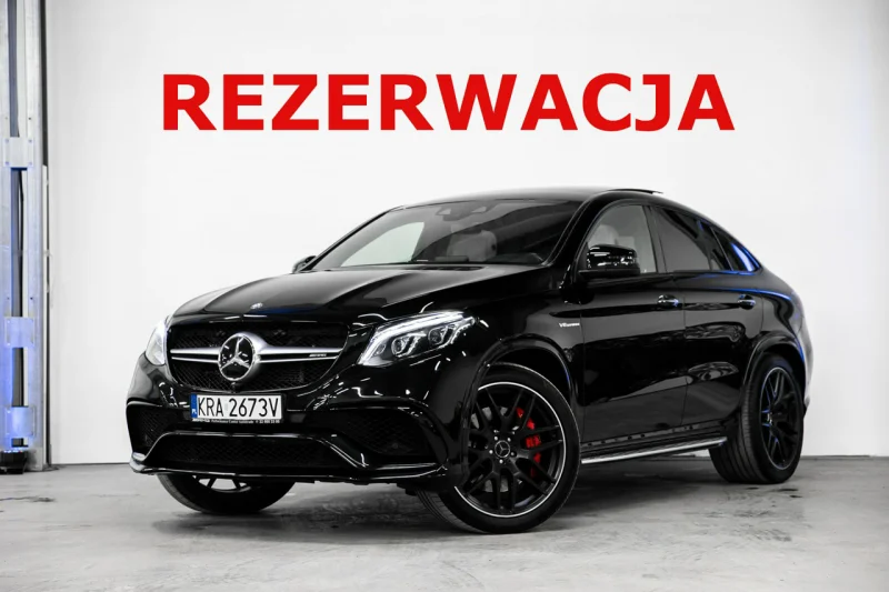 Mercedes GLE 63 AMG 63 S AMG Coupe. Salon Polska. 100% bezwypadkowy. PEŁNA WERSJA. W166 (2015-2019)