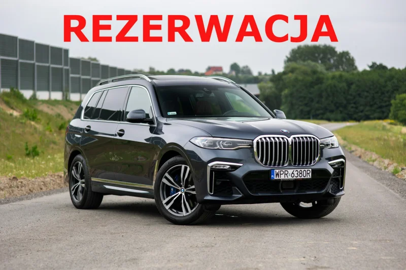 BMW X7 G07 xDrive30d. Salon Polska. 1 właściciel. Panorama. Skrętna oś tylna G07 (2019-)