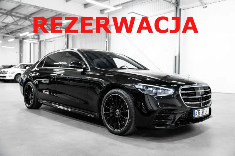 Mercedes S 580 V8 4Matic Long 503 KM. Salon PL. Gwarancja 03.2027. Pakiet Executive. W 223 (2020-)