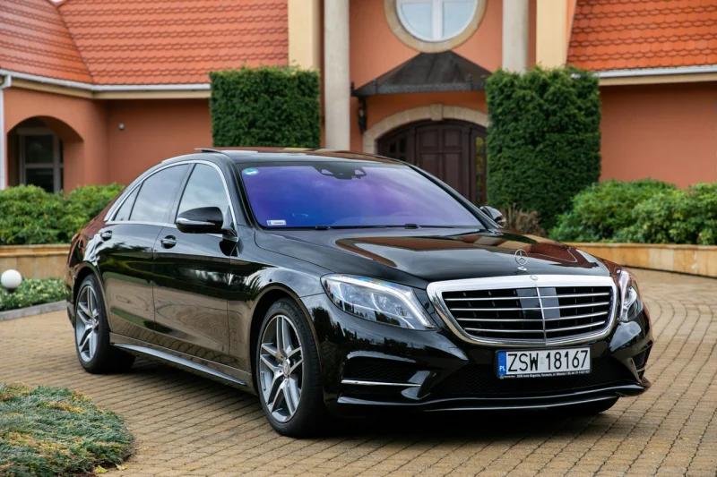 Mercedes S 500 S500 4Matic Long AMG. Salon PL. Bezwypadkowy. Akt. tempomat 83 tys km. W222 (2013-)